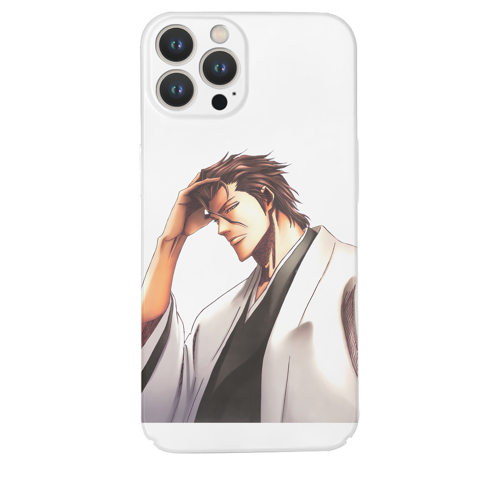 （画像用） ブリーチ 藍染 惣右介（あいぜん そうすけ） BLEACH Aizen Sousuke 【iPhone 14シリーズ対応】ハードケース